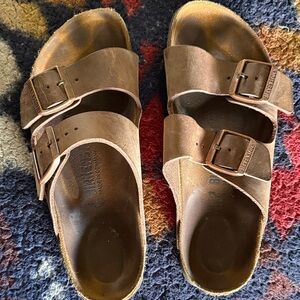 Birkenstock Tan Leather Sandals